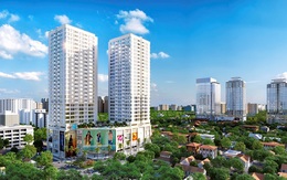 Xuất hiện toà tháp đôi căn hộ cao cấp mới nổi trung tâm quận Thanh Xuân