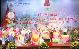 LICOGI 14 (L14) công bố BCTC quý 2/2017 lợi nhuận cao nhất từ trước đến nay