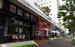 Mặt bằng bán lẻ trong khu đô thị hút khách