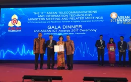 BIDV Payment đạt giải Bạc tại ASEAN ICT Awards 2017