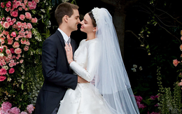Có gì trong chiếc váy cưới Dior đầy mê hoặc của siêu mẫu kết hôn với tỷ phú trẻ tuổi Evan Spiegel?