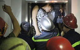 Giải cứu 5 người mắc kẹt thang máy ở trung tâm Sài Gòn