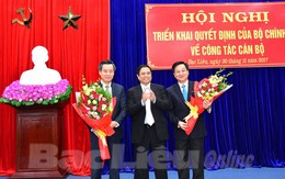 Ông Nguyễn Quang Dương được bổ nhiệm làm Bí thư Tỉnh ủy Bạc Liêu