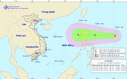 Lại xuất hiện áp thấp nhiệt đới mới trên biển Đông