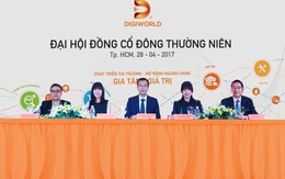 Digiworld báo lãi quý 3/2017 tăng 14% so với cùng kỳ, phải thu Thế giới di động tăng vọt