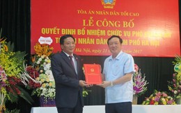 Bổ nhiệm Phó Chánh án mới cho Tòa án Hà Nội