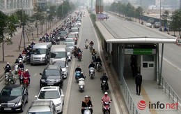 Tại sao CSGT chưa xử lý người chặn đường xe buýt nhanh BRT?