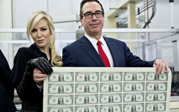 Bộ trưởng Tài chính Mỹ thị sát nhà máy in tiền, nơi tên ông nằm trên tờ 1 USD mới