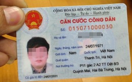 Không có quy định in số CMND lên căn cước