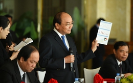 Thủ tướng tọa đàm với các tập đoàn thành viên WEF về kinh tế Việt Nam