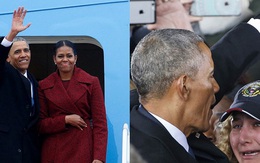 Barack Obama vẫy tay chào tạm biệt lên máy bay, người dân đứng khóc trong tiếc nuối