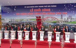 Hải Phòng khởi công xây dựng cầu Hoàng Văn Thụ 2600 tỷ qua sông Cấm