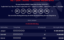 Vé trúng thưởng Jackpot hơn 41 tỷ được phát hành tại TP.HCM