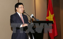 Tổng Bí thư Nguyễn Phú trọng gặp doanh nghiệp Việt Nam và Myanmar