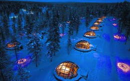 Chiêm ngưỡng cực quang kỳ diệu từ khách sạn kính đẹp như cổ tích ở Phần Lan