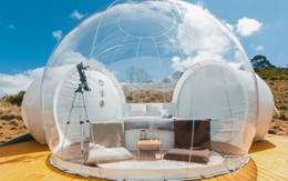 Tận hưởng trọn vẹn không gian thiên nhiên trong những căn lều bong bóng tiện nghi như khách sạn ở Australia