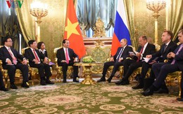 Hình ảnh hoạt động của Chủ tịch nước Trần Đại Quang tại Liên bang Nga