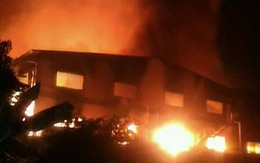 Cháy lớn tại xưởng sản xuất mỳ tôm, thiệt hại hơn 100 tỷ đồng