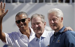 3 vị cựu Tổng thống Mỹ hội ngộ trong giải golf Presidents Cup, còn Tổng thống Donald Trump đang ở đâu?