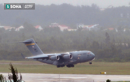 [NÓNG] Siêu vận tải cơ Boeing C-17 Globemaster III chở đoàn tiền trạm Mỹ tham dự APEC đã hạ cánh xuống sân bay Đà Nẵng