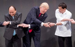 Loạt ảnh ấn tượng và thú vị về Tổng thống Trump công du châu Á
