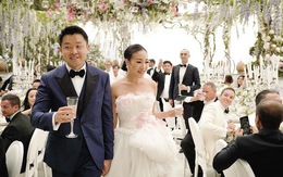 Ngoài váy cưới lộng lẫy, đám cưới của fashion blogger Hong Kong còn xa hoa không tưởng