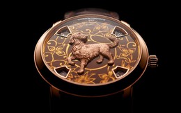 Chiêm ngưỡng chiếc đồng hồ tinh xảo mang biểu tượng của năm Mậu Tuất, cả thế giới chỉ có 12 chiếc