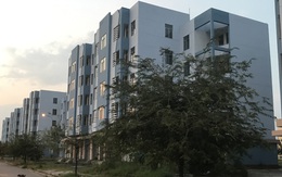 Cận cảnh khu nhà giá rẻ gần 2.000 căn hộ vắng bóng người tại huyện Bình Chánh