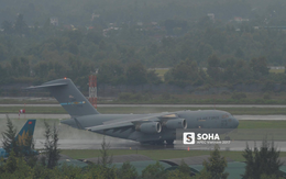 4 vận tải cơ C-17 Mỹ lần lượt đáp xuống Đà Nẵng, vận chuyển trang bị quan trọng phục vụ ông Trump ở APEC