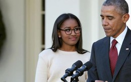 Vì sao ái nữ nhà Obama vắng mặt trong lễ chia tay của bố?