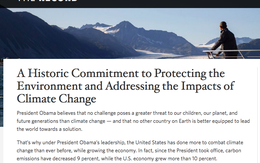 Tân Tổng thống Donald Trump thay cam kết chống biến đổi khí hậu của ông Obama bằng ... cam kết khoan nhiều giếng dầu hơn