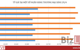 Tỷ giá trung tâm chốt tuần tăng 11 đồng