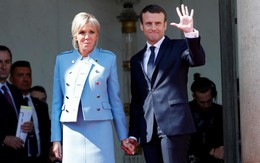 Tân Tổng thống Pháp mặc vest giá rẻ, phu nhân diện đồ đi mượn trong lễ nhậm chức