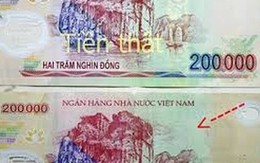 Cảnh giác với tiền giả