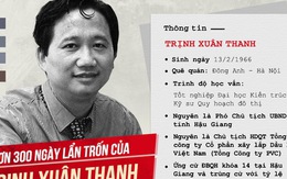 Hơn 300 ngày lẩn trốn của Trịnh Xuân Thanh