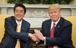 Đường đi nước bước của Nhật để có cái bắt tay dài 19 giây giữa Trump và Abe