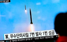Hàn Quốc: Triều Tiên lại phóng thử tên lửa đạn đạo ra biển Nhật Bản