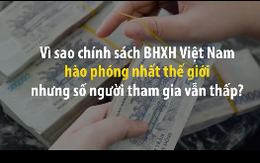 Vì sao chính sách BHXH Việt Nam hào phóng nhất thế giới nhưng số người tham gia vẫn thấp?