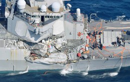 Tìm thấy thi thể lính Mỹ trên tàu chiến Mỹ bị va tàu với Philippines