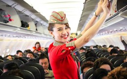 Thu nhập bình quân của nhân viên Vietjet đạt 46,2 triệu đồng/tháng, tăng 17% so với năm 2015