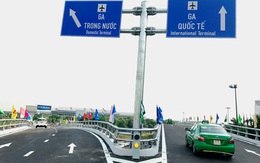 Thông xe cầu vượt ở 2 nút giao cửa ngõ sân bay Tân Sơn Nhất