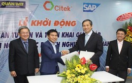 Quân Đạt và CITEK ký kết và khởi động dự án triển khai giải pháp quản trị tổng thể nguồn lực doanh nghiệp SAP S/4HANA