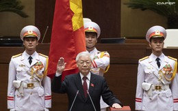 Những hình ảnh ấn tượng trong Lễ tuyên thệ nhậm chức của Chủ tịch nước Nguyễn Phú Trọng