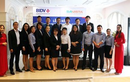 Lễ ký kết hợp đồng hợp tác thu hộ phí quản lý chung cư giữa SAVISTA và Ngân hàng BIDV CN Trường Sơn