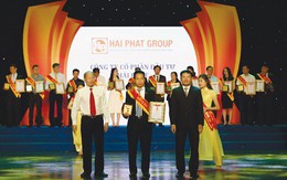 Hải Phát Invest được tôn vinh tại lễ trao giải Sao vàng doanh nhân Đất Việt 2018