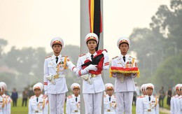 Lễ thượng cờ rủ quốc tang cố Tổng Bí thư Đỗ Mười