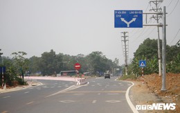 Ảnh: Tuyến đường BOT nghìn tỷ đồng cắt núi nối Hà Nội - Hòa Bình trước ngày thông xe
