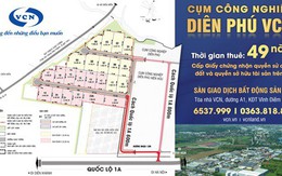 Cho thuê đất cụm công nghiệp Diên Phú VCN