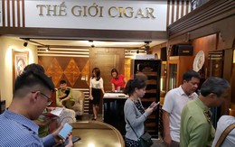 QLTT Hà Nội kiểm tra một loạt cửa hàng, thu giữ nhiều cigar không có hoá đơn chứng từ