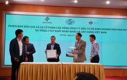 SCIC thoái vốn thành công Vinaconex với mức giá "vượt kỳ vọng" 28.900 đồng/cp